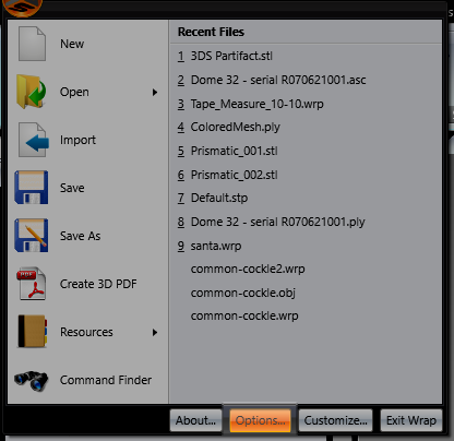 How can I change the vertex import format for points from an ASCII text ...