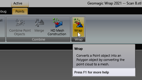 How do I access the in product help for Wrap